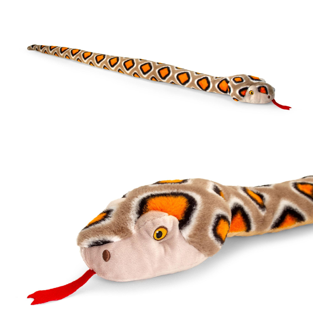 Keeleco Natural Snake Soft Toy