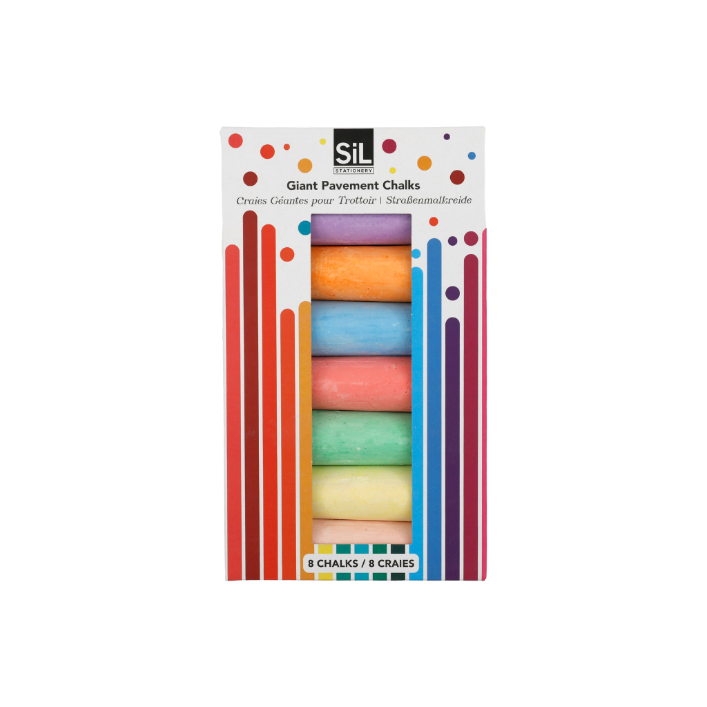 Pavement Chalks (Set of 8)