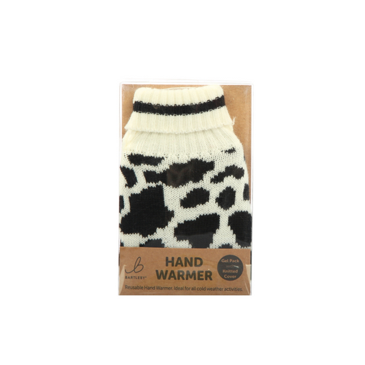 Cow Print Reusable Hand Warmer