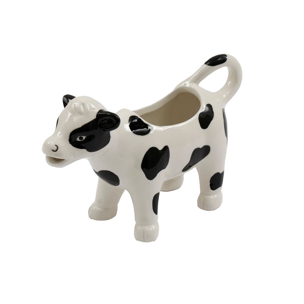 Black & White Cow Milk Jug