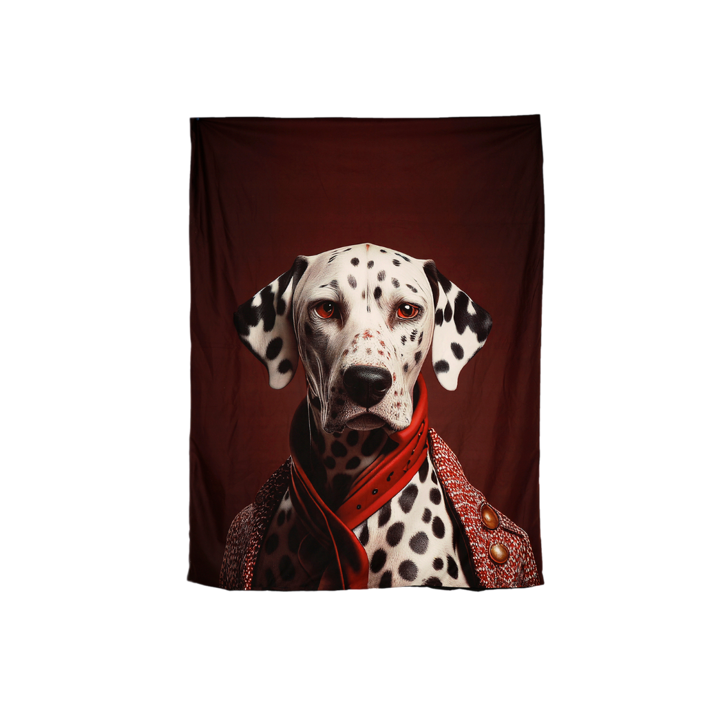 Dalmation Portrait Throw