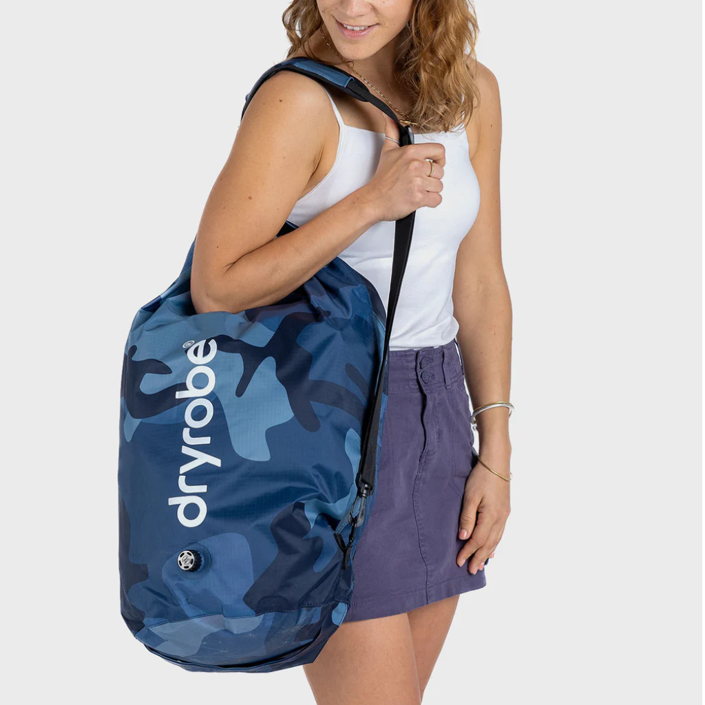 dryrobe Blue Camo Compression Bag