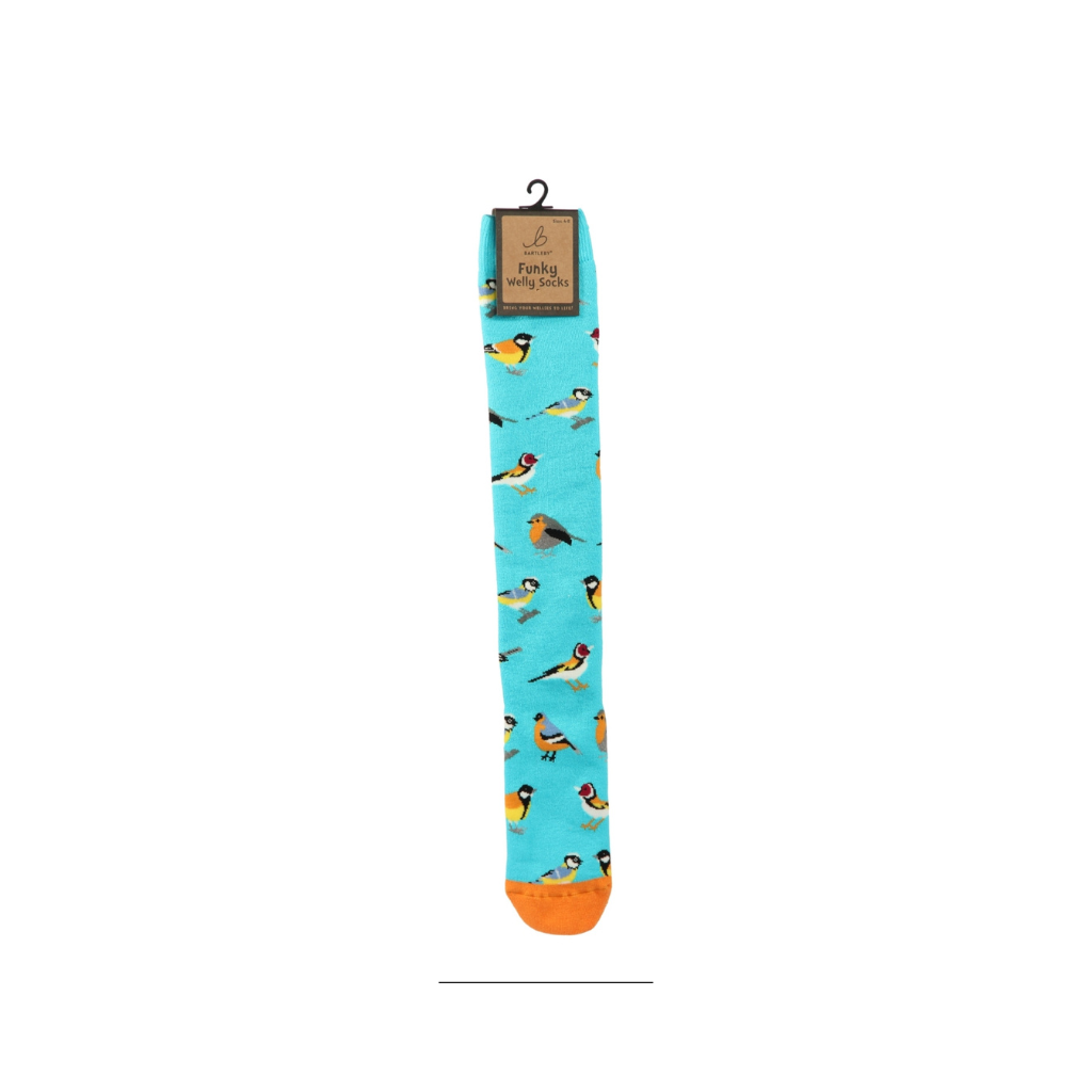 Garden Birds Welly Socks