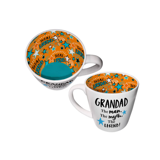 Grandad The Man, The Myth, The Legend! Inside Out Mug