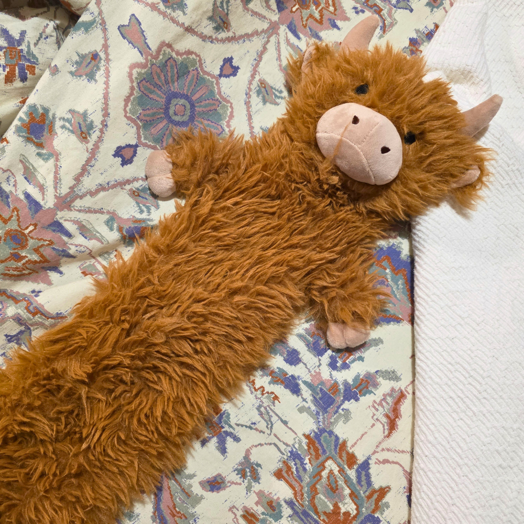 Highland Cow Long Hot Water Bottle