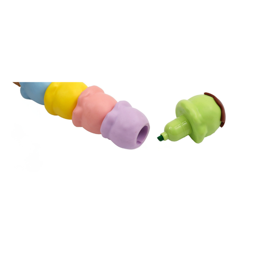 Ice Cream Stacking Highlighters Set