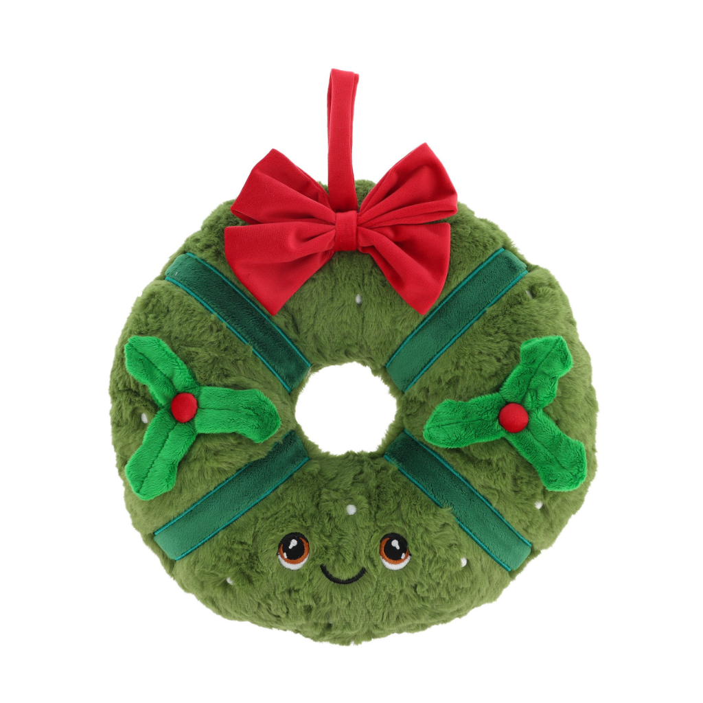 Keeleco 30cm Christmas Wreath Soft Toy