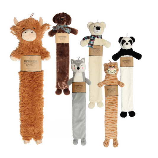 Wolf Long Hot Water Bottle