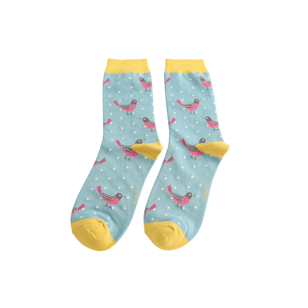 Miss Sparrow Blackbirds Socks