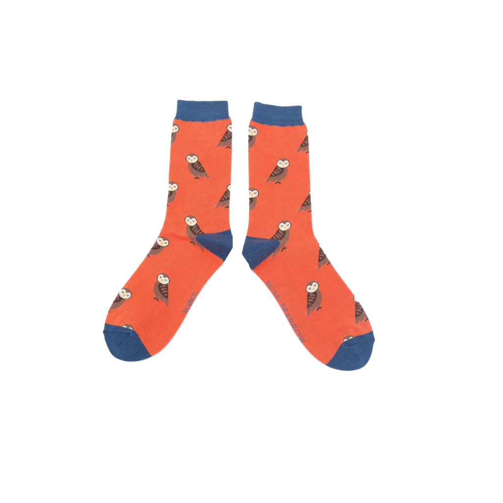 Miss Sparrow Cute Owls Socks