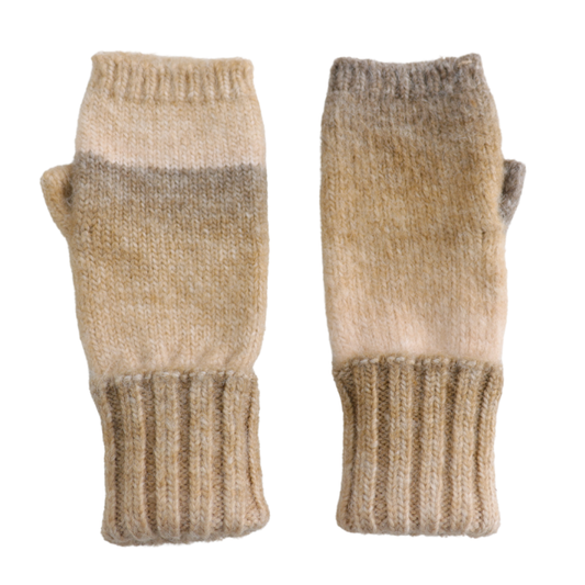 Miss Sparrow Gradient Mushroom Fingerless Gloves