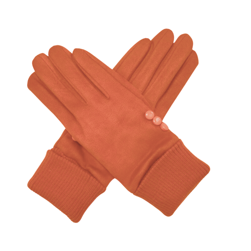 Miss Sparrow Orange Gloves