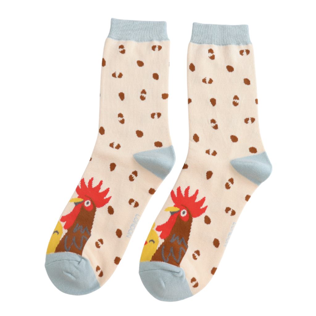 Miss Sparrow Chicken Family Socks