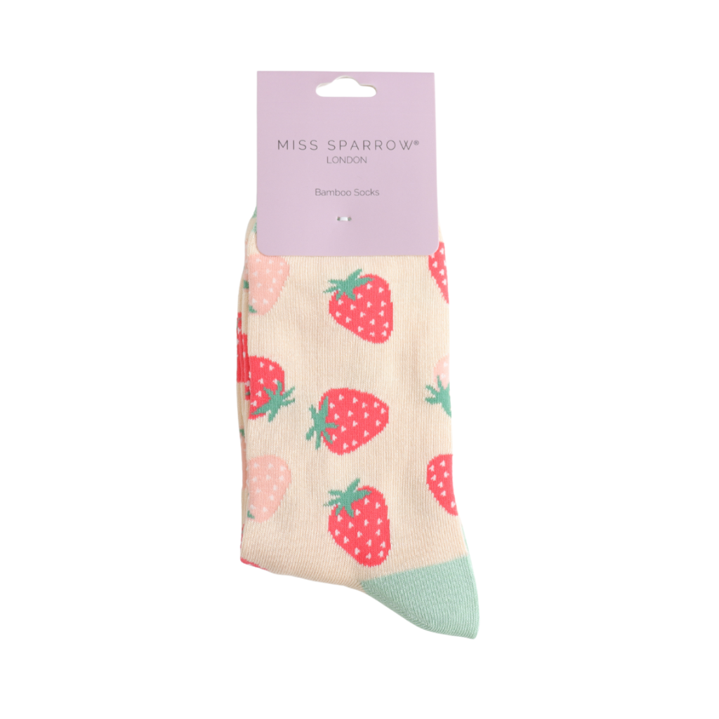 Miss Sparrow Little Strawberries Socks