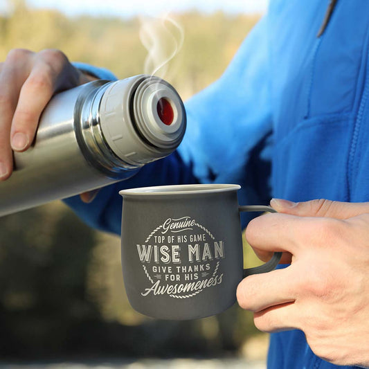 Melamine Wise Man Outdoor Mug