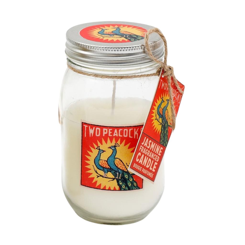Indian Stamp Jasmine Large Candle