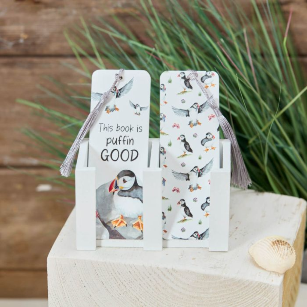 Puffin Wooden Bookmark