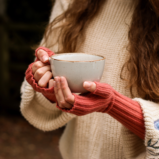 Rib Knit Wrist Warmers