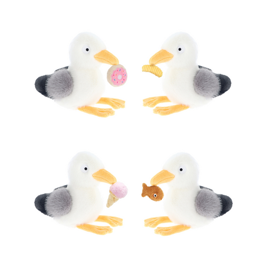 Keeleco 14cm Snackies Seagull with Fish