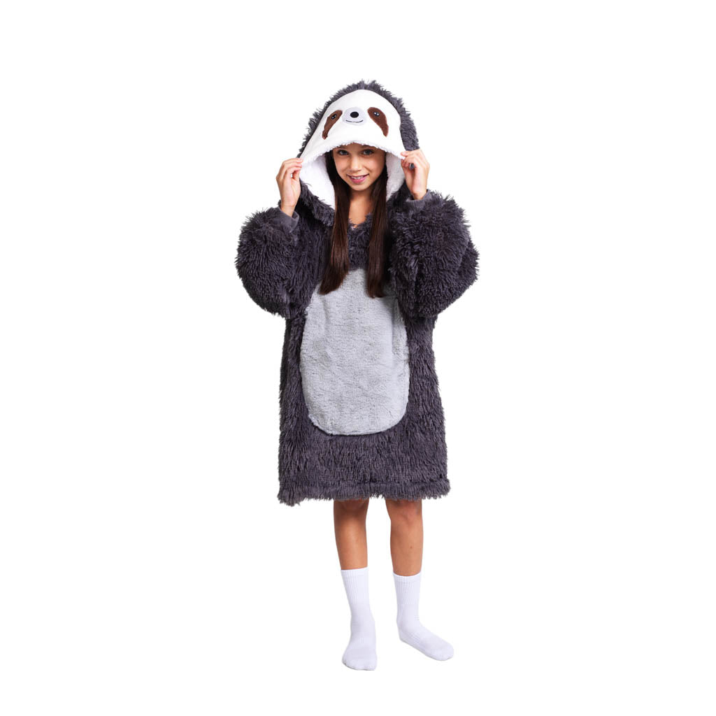 Sloth Blanket Hoodie (Kids)
