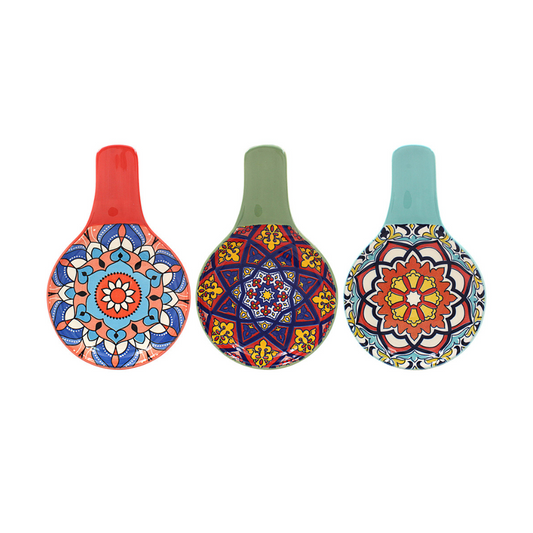 Green Tuscany Spoon Rest