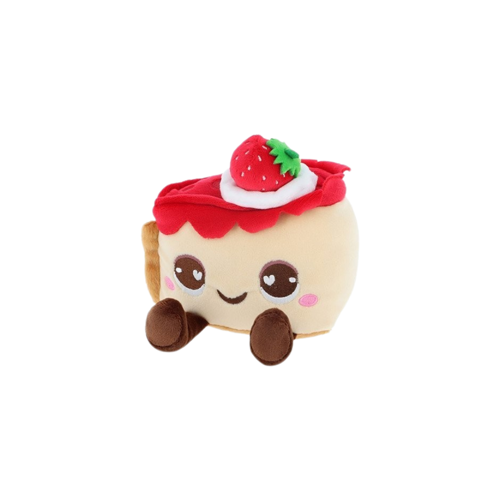 Keel Toys 8cm Strawberry Tart Scented Soft Toy