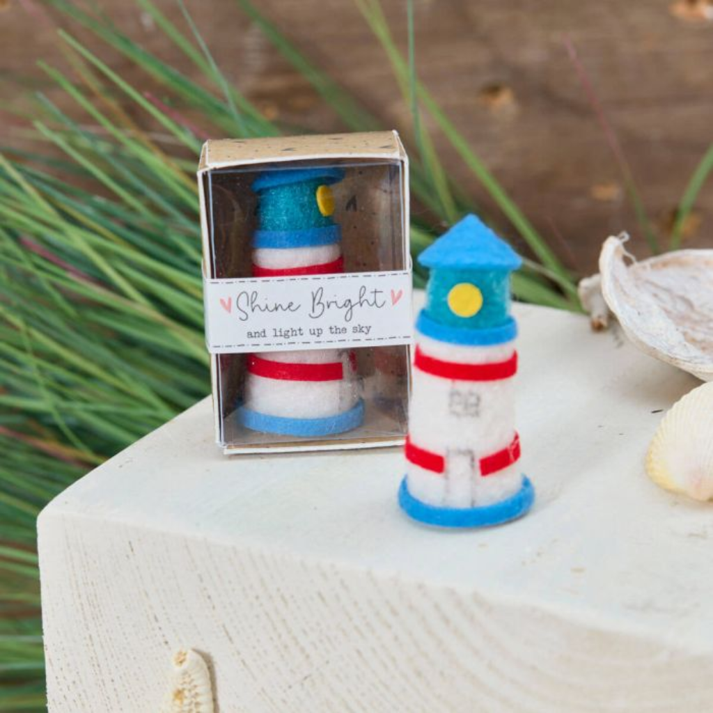 Lighthouse Felt Pocket Keepsake