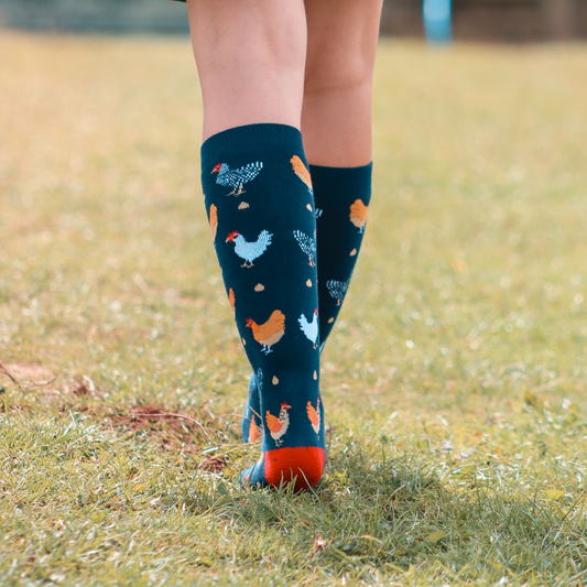 Chicken Welly Socks