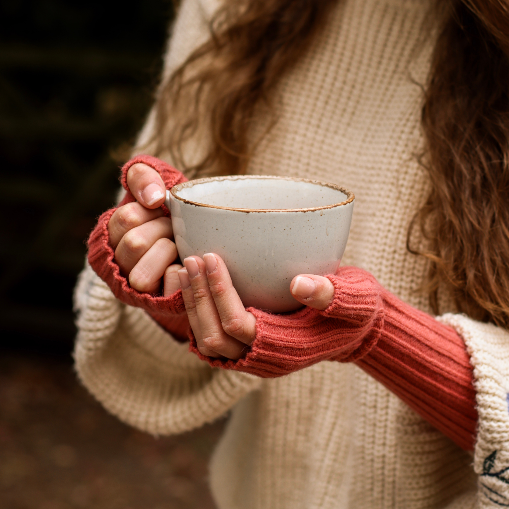 Rib Knit Wrist Warmers
