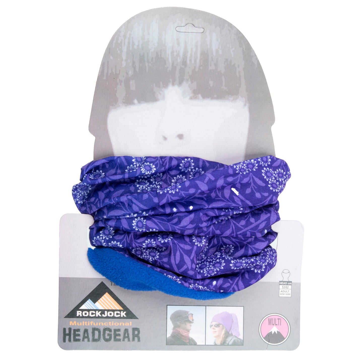 Blue Paisley Neck Warmer