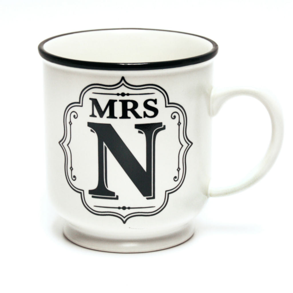 Alphabet Mug (Mrs)