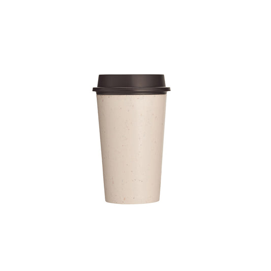 Circular & Co Now Cream & Black Coffee Cup (12oz)