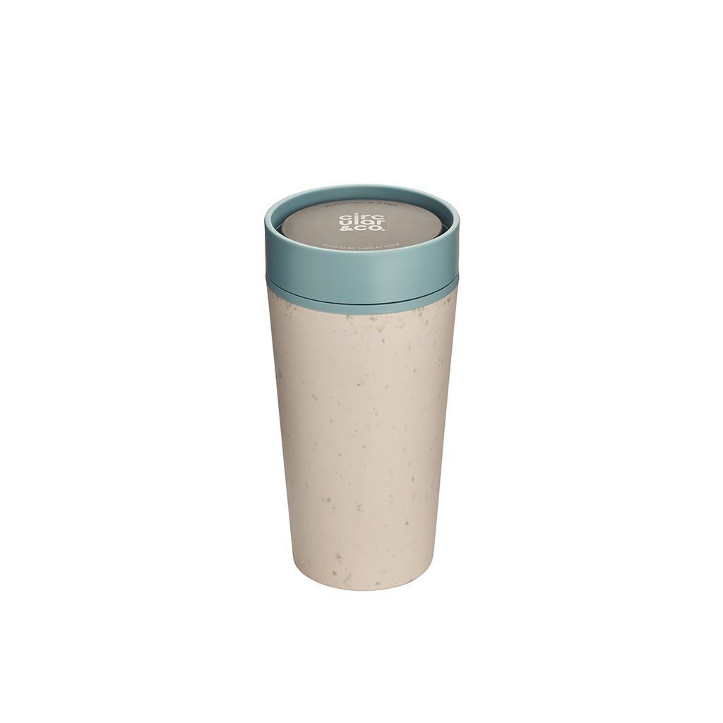 Circular & Co Circular Cream & Blue Coffee Cup (12oz)