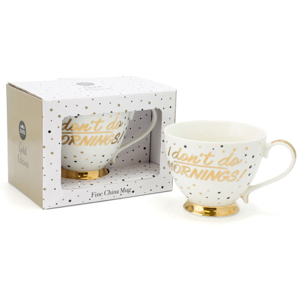 I Don't Do Mornings Mug