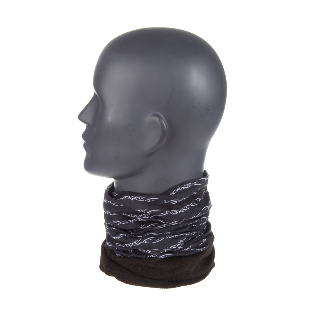 Neck Warmer Black & White