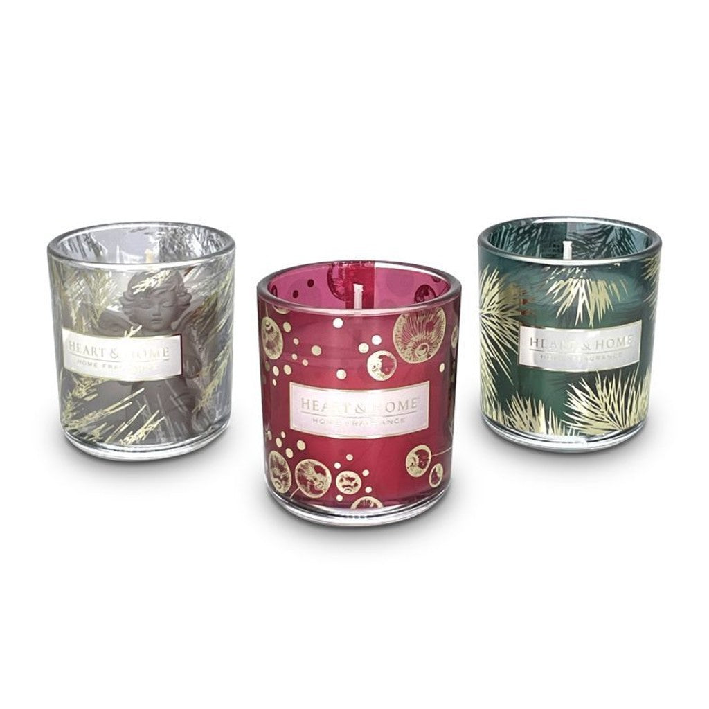 Festive Mini Candle Gift (Set of 3)
