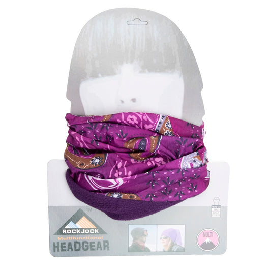 Purple Paisley Neck Warmer
