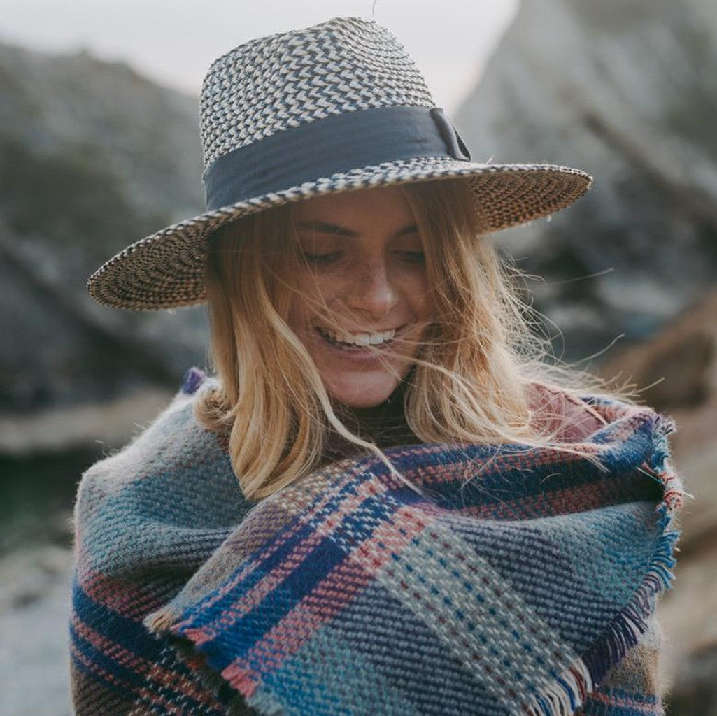 Atlantic Blankets Assorted Recycled Wool Picnic Rug