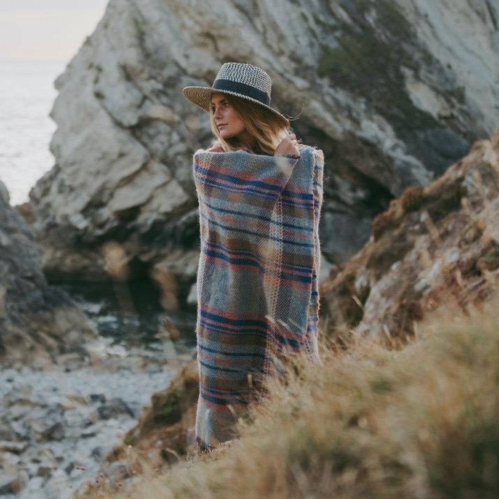 Atlantic Blankets Assorted Recycled Wool Picnic Rug