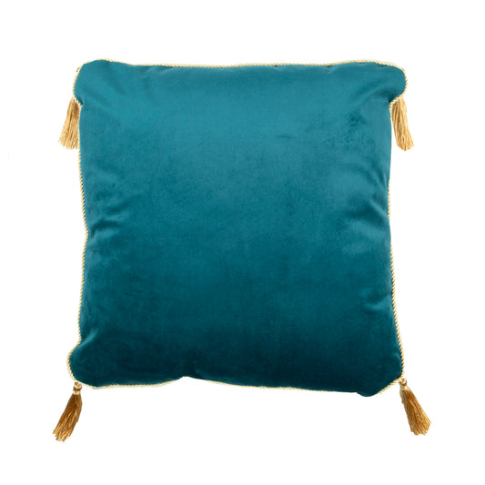 Teal Fantasy Eye Cushion