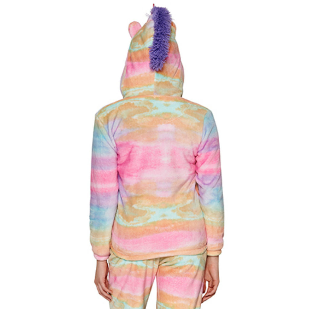 Unicorn Fleecy Pastel Rainbow Pyjamas