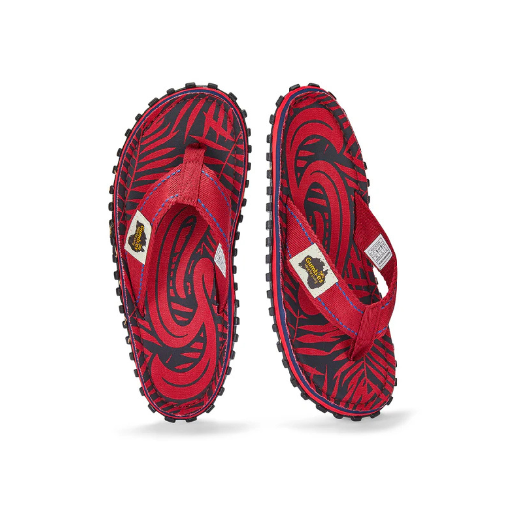 Gumbies Islander Red G Flip Flops