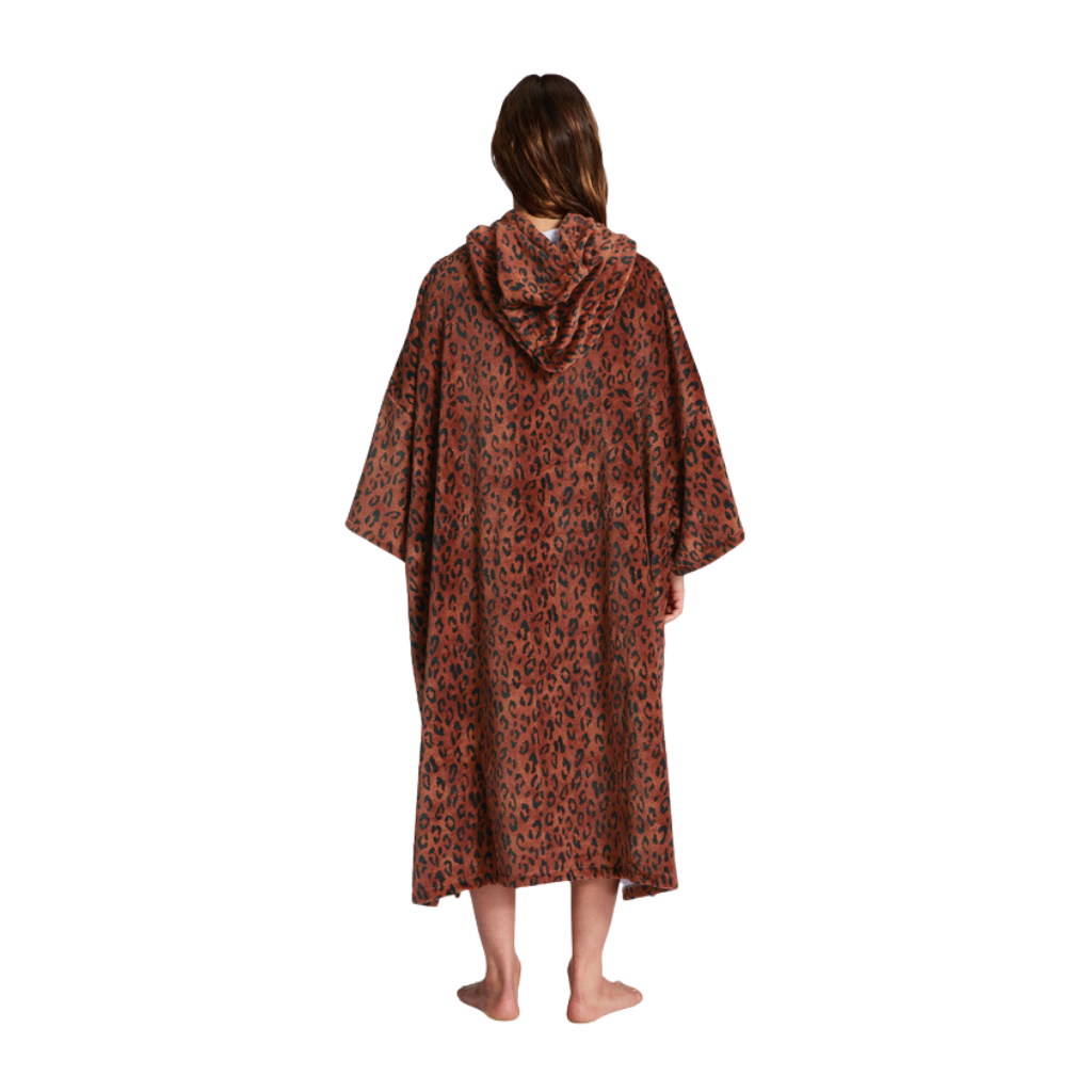 Billabong Animal Print Poncho Towel
