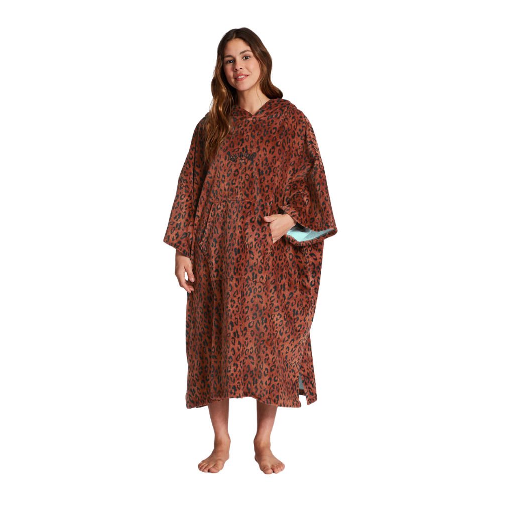 Billabong Animal Print Poncho Towel