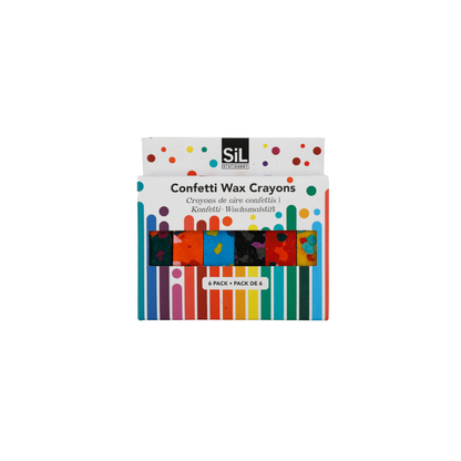 Confetti Crayons (Set of 6)