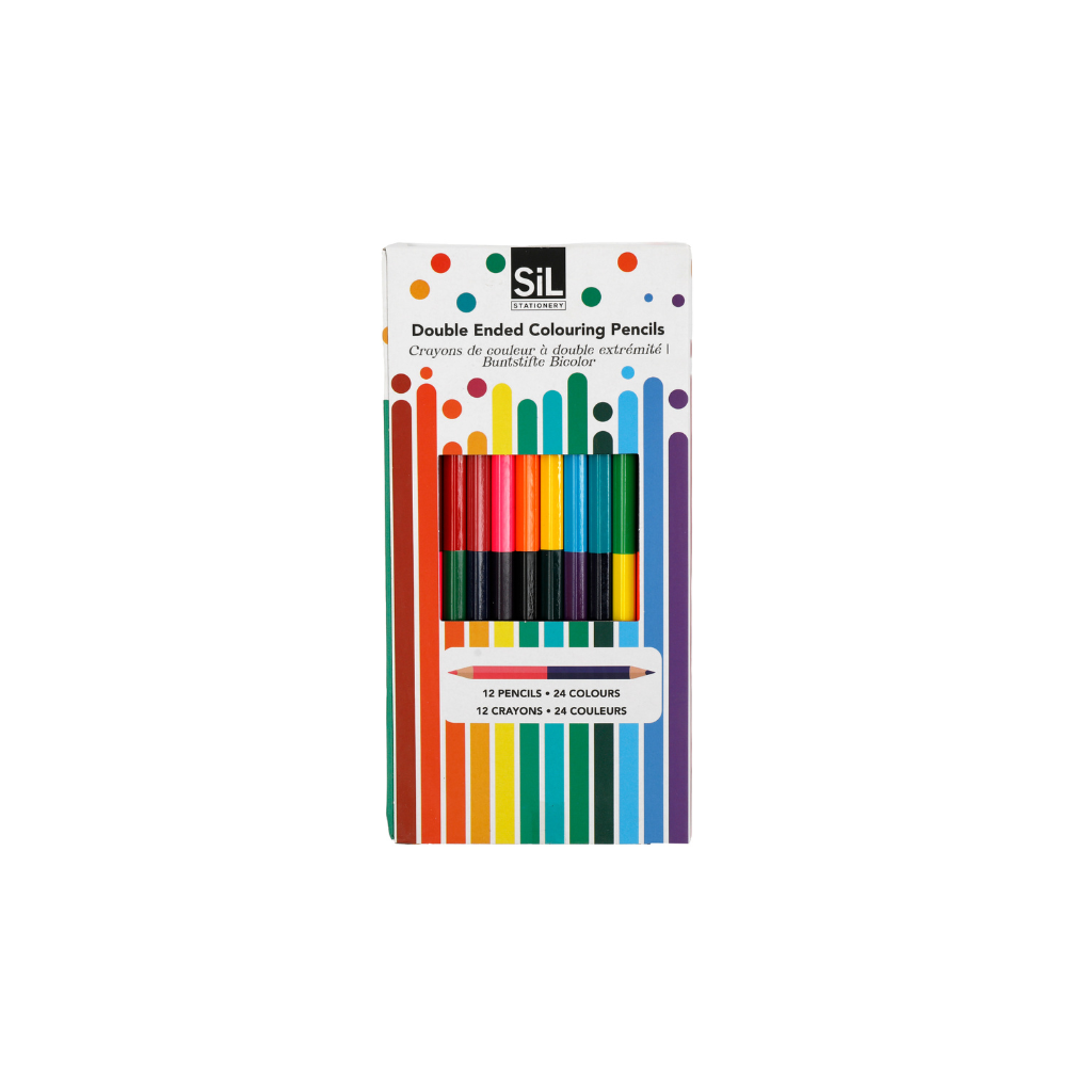 Double Ended Colouring Pencils (Set of 12)