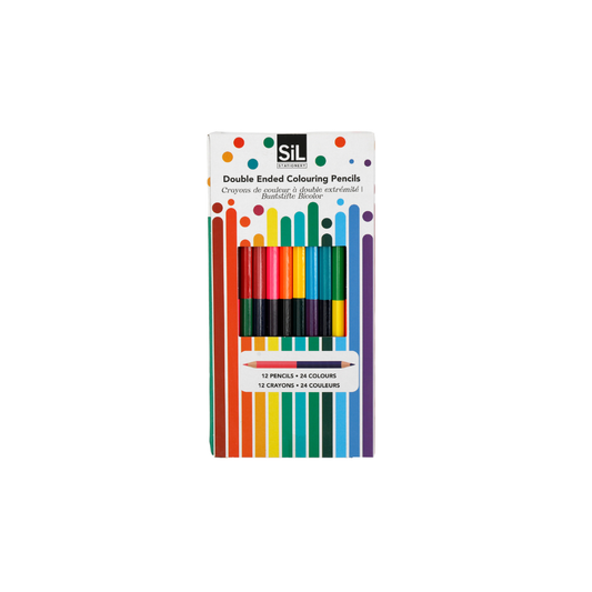 Double Ended Colouring Pencils (Set of 12)