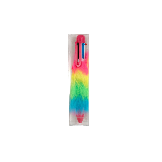 Fluffy Rainbow Multi Pen