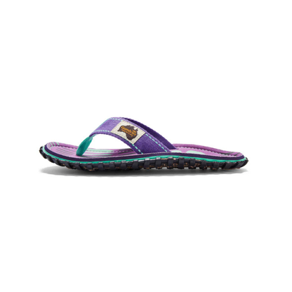 Gumbies Islander Blueberry Burst Flip Flops