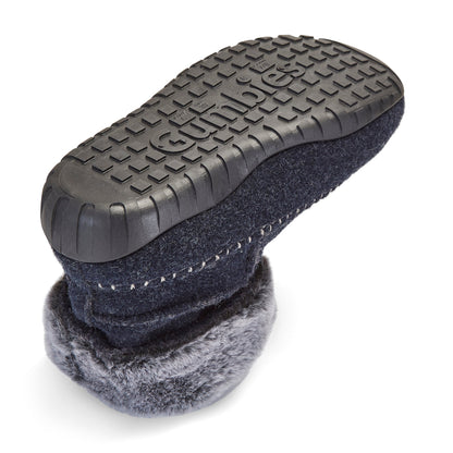 Gumbies Ossa High Navy & Grey Slippers
